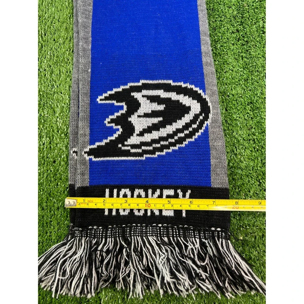 Reebok Buffalo Sabres/Ducks NHL Premiere Hockey Scarf scarve Knit‎ Blue White